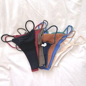 New Women’s Thong Panties 10 Pairs Small